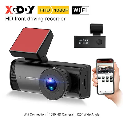 $32.29 • Buy Car DVR Dash Cam 1080P Full HD WiFi & APP Video Recorder Front Dashboard Camera
