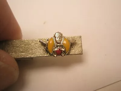 Shriner's Vintage SMALL Tie Bar Clip 32nd Degree Scottish Rite Masons • $27.49