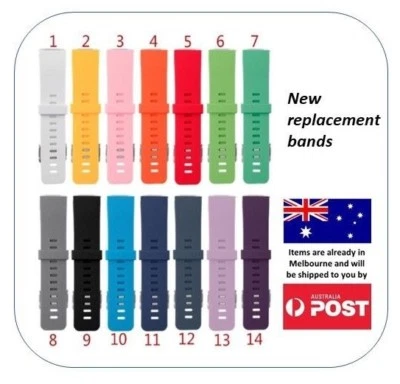 $6.95 • Buy Replacement Silicone Gel Band Strap Bracelet Wristband For FITBIT BLAZE Sport