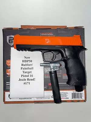 New HDP50 Rubber/ Paintball Target Pistol 16 Joule Read! #171 • $159