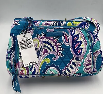 Vera Bradley RETIRED WAIKIKI PAISLEY LITTLE HIPSTER Crossbody/Shoulder Bag NWT • $39.99