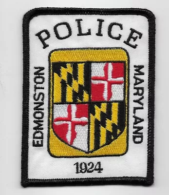 Colorful Older Edmonston Police State Maryland MD   • $7.99