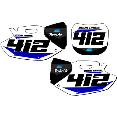 YZ 250 F 4-STROKE SG64  Custom MX Number Plates Senge Graphics Kit Compatible • $64.99