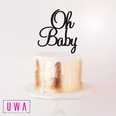 Oh Baby - Cake Topper • $25.95