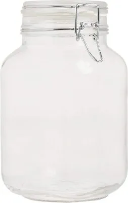 Bormioli Rocco Fido Glass Canning Jar Italian 67¾ Oz - 2 Liter • $18.99