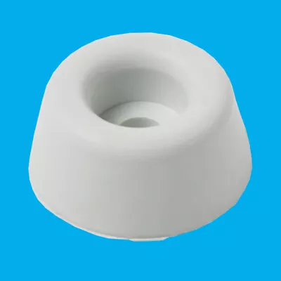 10x 19mm Diameter White Seat Buffers Bumpers Pads Rubber Toilet Bathroom Circle • $8.14