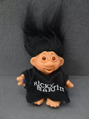 Ricky Martin Troll Doll Official 5  2001 Concert Tour Shirt Livin' La Vida Loca • $42.48