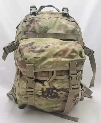 US Army OCP Multicam Molle II Assault Pack 3Day Backpack W/ Pad & Stiffener  • $74.95