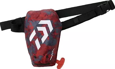 Daiwa DF-2321 Life Jacket Inflatable Auto Red Camo (3585) • £226