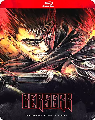 NEW Berserk The Complete 1997 TV Series Blu Ray Discotek Anime 2024 In Stock NIB • $125