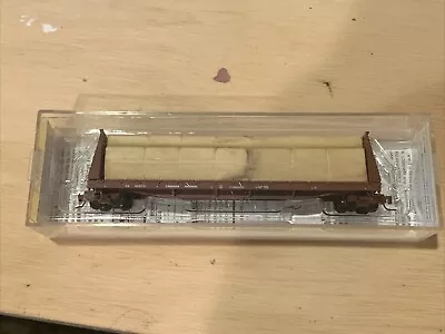 MTL Z Scale 60’ Bulkhead Flat Car  W/load Canadian National #52700051 • $23