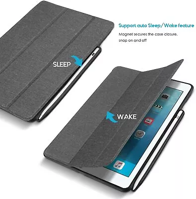 $34.88 • Buy CASE FOR IPad Pro 10.5/10.5” IPad Air(3rd Gen) 2019 Cover Grey Lightweight 