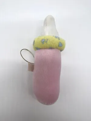 $12.99 • Buy Build A Bear Pink Yellow Pastel Baby Bottle Wristie Teddy Accessory Plush Toy