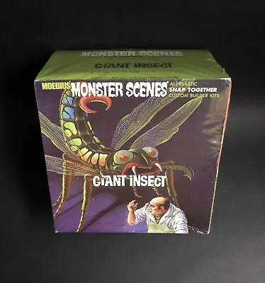 Moebius X-Aurora Monster Scenes “Giant Insect” 1/13 Scale Model Kit MISB Rare! • £48.99