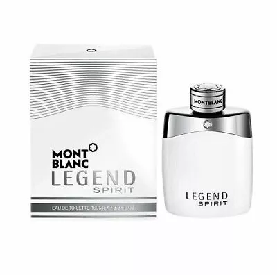 Mont Blanc Legend Spirit 3.3 Oz EDT Spray Mens Cologne 100 Ml NIB • $38.99