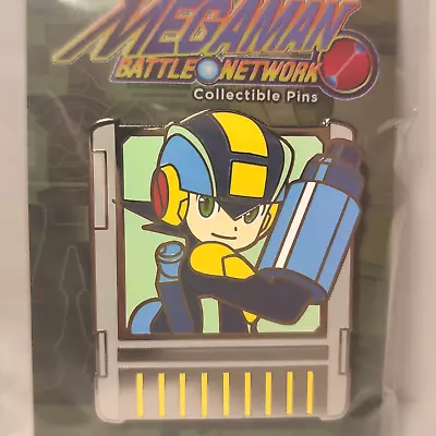 Mega Man Battle Network  Navi Chip Enamel Pin Official MegaMan.Exe Collectible • $12.09