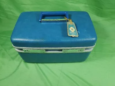 Vintage Samsonite Royal Traveller Medalist Luggage Carry-On Mirrored Beauty Case • $59.99