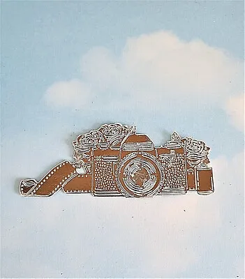 Die Cut Cuts Card Topper Vintage Camera Photograpy X 5 * Choice Of Colour * • £1.40