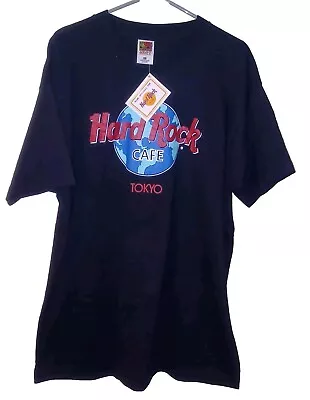 NWT Vintage Hard Rock Cafe Tokyo Japan T-shirt Mens XL 90s Single Stitch NEW • $30