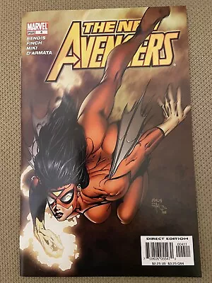 The New Avengers #4 Bendis Finch 1st App Maria Hill Marvel Comics 2005 NM • $7.99