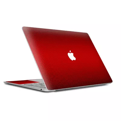 Skin Decal Wrap For MacBook Air Retina 13 Inch - Red Carbon Fiber Look • $15.98