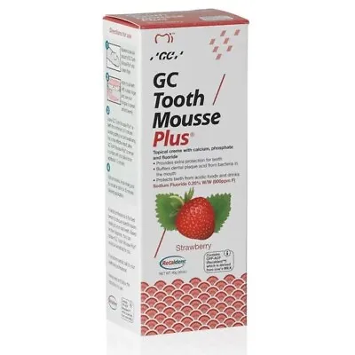 GC Tooth Mousse Plus Strawberry 40g • $31.76