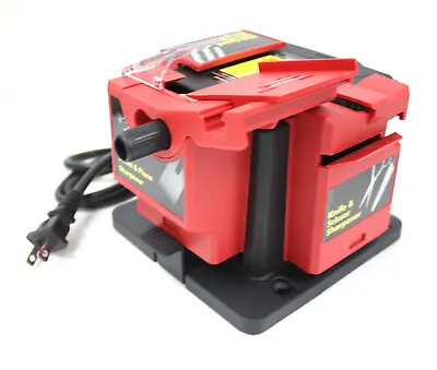 Multi-Task Electric Knife Scissor Drill Bit Chisel Planer  Sharpener 110V 65W • $55.99