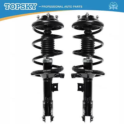 Black Left Right Front Shock Strut Fit For 2008-2017 Mitsubishi Lancer ESDEGT • $130.10