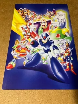 Mega Man Megaman X SNES Super Nintendo SNES Video Game Art Cardstock Poster • $8.99