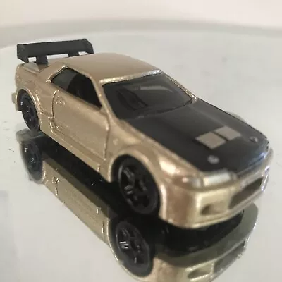 Hot Wheels Rare 2001 Nissan Skyline GT-R R32 Gold & Black Diecast • $124.99