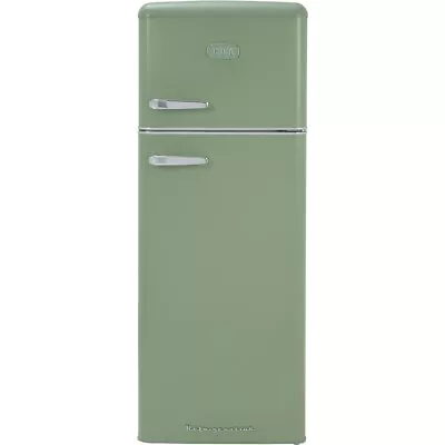 CDA Betty Meadow Fridge Freezer - Green - Static - 80/20 - Retro - Freestanding • £389