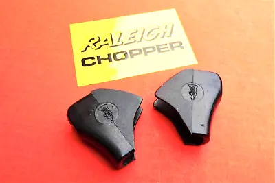 RALEIGH CHOPPER Mk1 Mk2 & GRIFTER - NEW RETRO BLACK BRAKE LEVER HOODS X 2 • $25.17