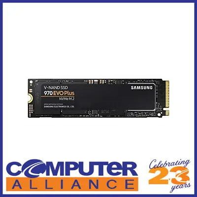 $139 • Buy 1TB Samsung 970 Evo PLUS M.2 PCIe SSD MZ-V7S1T0BW