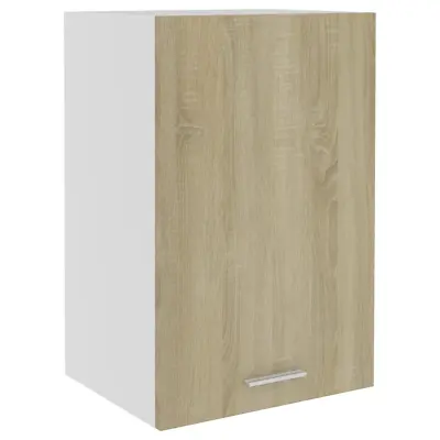 VidaXL Hanging Cabinet Sonoma Oak 39.5x31x60 Cm Engineered Wood • £42.46