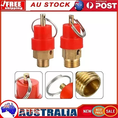 1/4 BSP 120 PSI Air Compressor Safety Relief Valve Pressure Release Regulator • $17.37