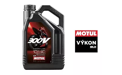 Motul® 300v Factory Line Rr 10w40 Racing Engine Oil 1 X 4 Liter * 104121 • $74.94