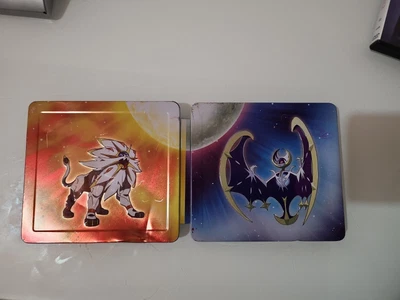 $40 • Buy Nintendo 3DS Pokemon Sun & Pokemon Moon Steelbook No Games 