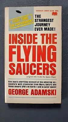 Inside The Flying Saucers George Adamski  • $10