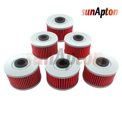 6x Oil Filter For Kawasaki KX450F KX 450F KXF450 KXF 450 KX450 2006 - 2015 HF112 • $11.78