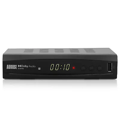 £48.95 • Buy Freeview Box Set-Top Full HD Receiver Recorder 1080P HDMI PVR USB August DVB482