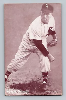 1947-66 Exhibits VIRGIL TRUCKS Low Grade Chicago White Sox Baseball Card (D4) • $0.99