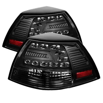 Pontiac 08-09 G8 Black LED Rear Tail Lights Brake Lamp Set GXP Base GT Sedan • $206.97