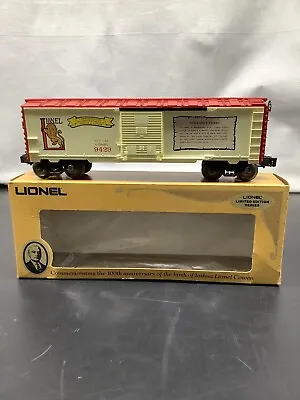 O Gauge Lionel Box Car Train #6-9429 Joshua Cowen The Early Years #9429. • $15