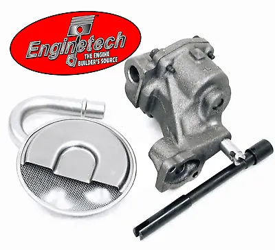 HV Oil Pump W/ Pickup Screen & HD Drive For Chevrolet SBC 283 305 327 350 400 • $131.88