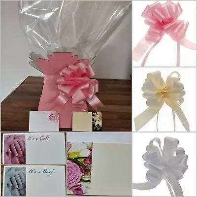 £5.29 • Buy Flower Box CELLOPHANE WRAP Living Vase FLORIST CHRISTMAS Bouquet SWEET TREE BABY