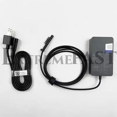 Genuine 65W Microsoft Surface Pro Book 1 2 3 4 5 6 7 X Adapter Charger 1706 1800 • $19.99