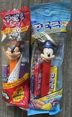 Disney’s MICKEY MOUSE - Extreme Racing & Sorcerer Mickey - PEZ Dispensers • $0.99