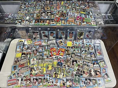 Vintage Sports Card Collection Huge Value Yankees Bench Must See 1950’s $$$ • $3299.99