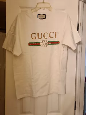 Gucci Unisex White Tshirt • $150