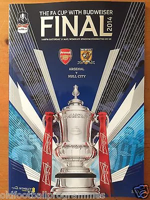 2014 Fa Cup Final Programme *arsenal V Hull City* (17/05/2014)  • £14.99